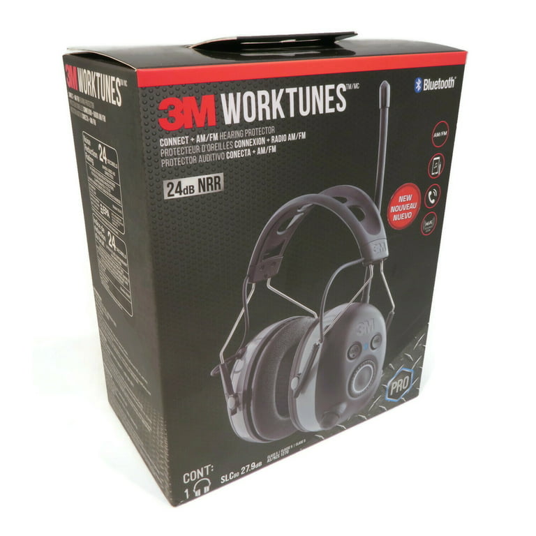 Peltor | 3M Bluetooth Worktunes AM FM MP3 Radio Headphones - Wireless  Hearing Protector by The ROP Shop