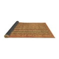 thumbnail image 2 of Ahgly Company Indoor Square Abstract Brown Modern Area Rugs, 8' Square, 2 of 4