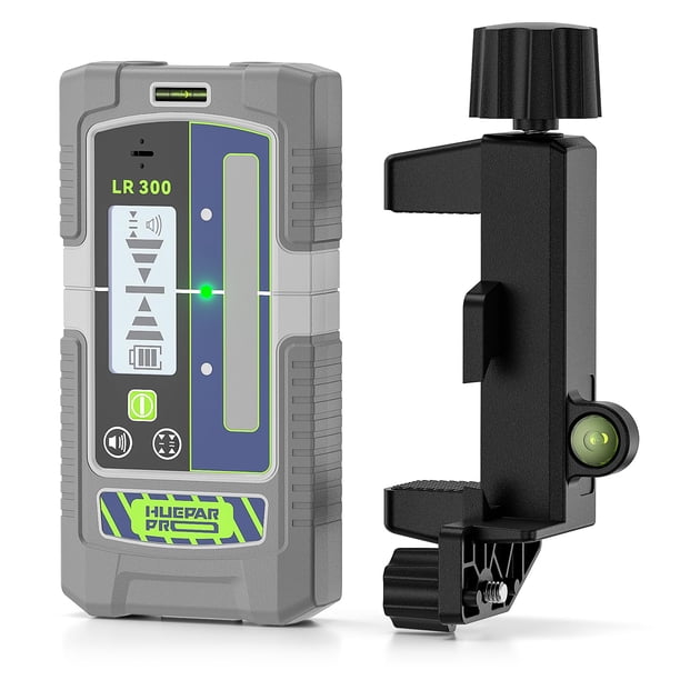 Detector Láser Huepar Pro LR300 Haz Verde y Rojo IP65