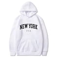 thumbnail image 4 of Sudaderas con capucha de la ciudad de Nueva York para hombres y mujeres, sudaderas con estampado de letras, sudaderas gráficas, jersey con capucha Harajuku informal suelto, ropa deportiva, 4 of 5