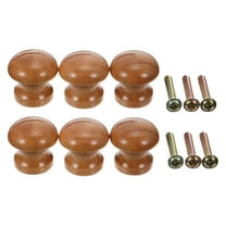 NIYANGLE Modern Drawer Pull Wooden 12Pcs 0.9In