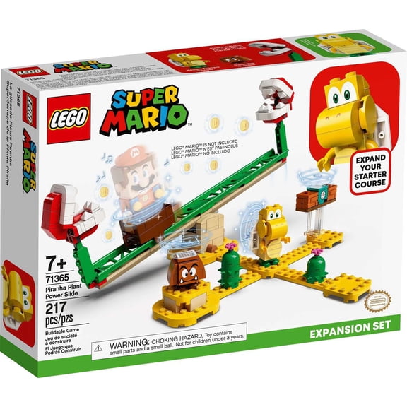 Pre-Owned LEGO Super Mario Piranha Plant Power Slide Expansion Set 71365 Action Building Toy for Kids (217 Pieces)