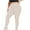 Beige, variant on asjyhkr Plus Size Yoga Pants for Women High Waist Butt Lifting Tights Stretch Breathable Comforty Gym Workout Running Leggings,L-4XL