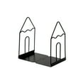 thumbnail image 5 of Mosey 1 Pair Hollow Metal Book Clip Stand Simple Desktop Reading Bookcase Office Desktop Storage Student Learning Book Holder, 5 of 8