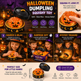 thumbnail image 3 of 2026 New Halloween Spooky Ghost Dumpling, 3.35Inch Dumplings Squish with Steamer, Ideal Holiday & Birthday Gifts, 3 of 18