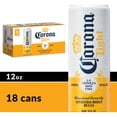 thumbnail image 3 of Corona Light Mexican Lager Light Beer, 18 Pack Beer, 12 fl oz Cans, 4% ABV, 3 of 9
