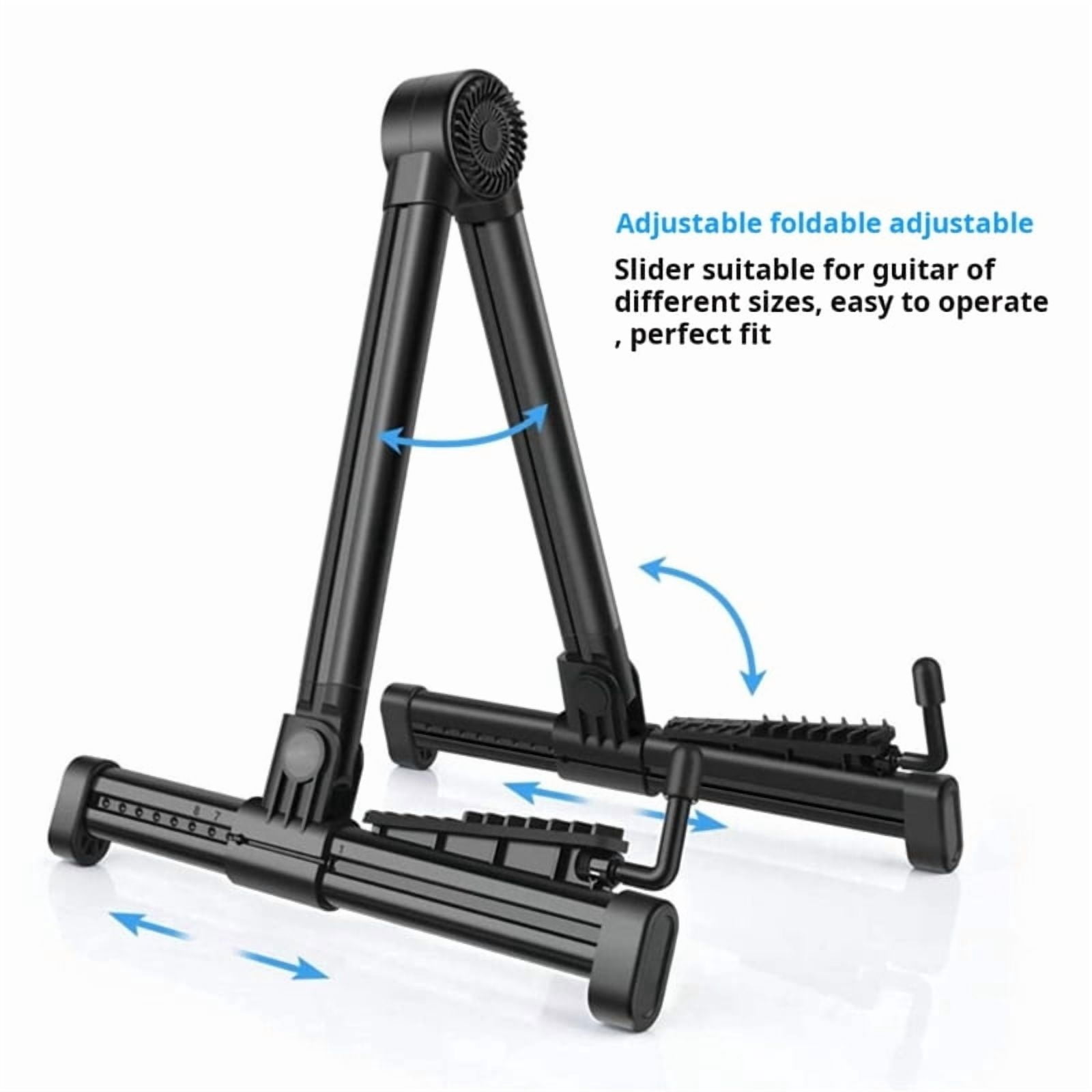 Adjustable Electric Guitar Stand Universal Folding Musical Instrument Stand
