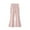 Pink, variant on Kids Winter Pants, Girls High Waist Yoga Pants Korean Style Hem Flared Leggings For Kids Stretchy Soft Comfortable Workout Bottoms,Size:5-6 years