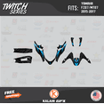 thumbnail image 2 of Kalair GFX Graphics Kit for Yamaha FZ-07 MT-07 (2015-2017) Twitch Series, 2 of 4