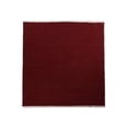 thumbnail image 3 of Rugsotic Carpets Eco-Friendly Woven Hand Woven Kilim Flat Weave Burgundy Solid Area Rug, 6'x6' Square, Antimicrobial, 3 of 7