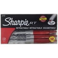 thumbnail image 6 of Retractable Permanent Marker, Fine Point, Red, 6 of 6