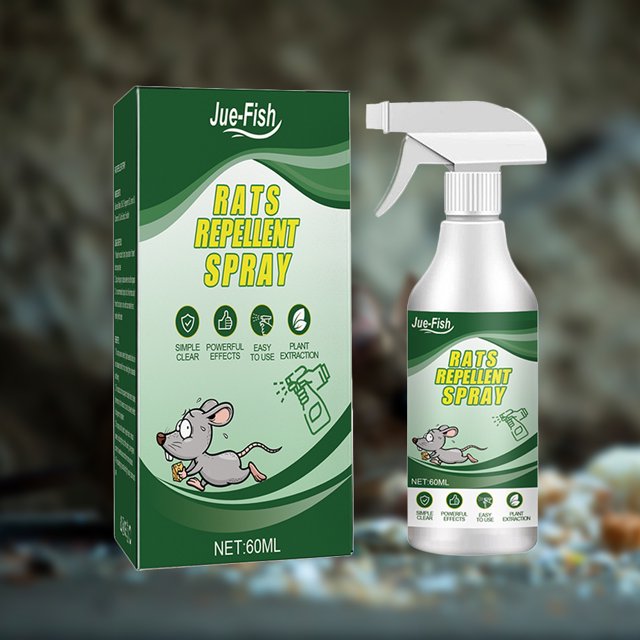 Aerosol Para Ratones De Coche Aerosol para control de ratones para autos Aerosol de aceite de menta repelente de ratones con fórmula a base de plantas Wdftyju Libre de BPA
