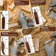 thumbnail image 2 of West Bay Wood Carve Kit, 27 Pcs Wood Carving Tools Set, Complete Woodwork Whittling Kit Chisels Set with Carving Knives, Father' Day Gifts for Men Dad Husband, 2 of 8