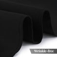 thumbnail image 3 of Mantel blanco clásico WEALUXE negro de 60 x 102 pulgadas para mesa de 6 pies, 3 of 8