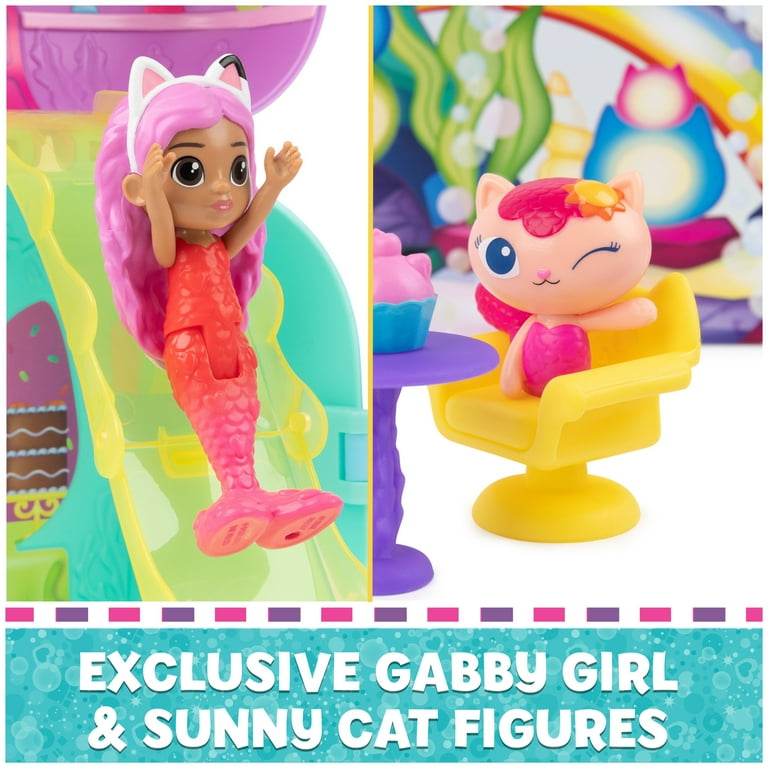 Gabby s Dollhouse Mermaid lantis On The Go Playset Walmart