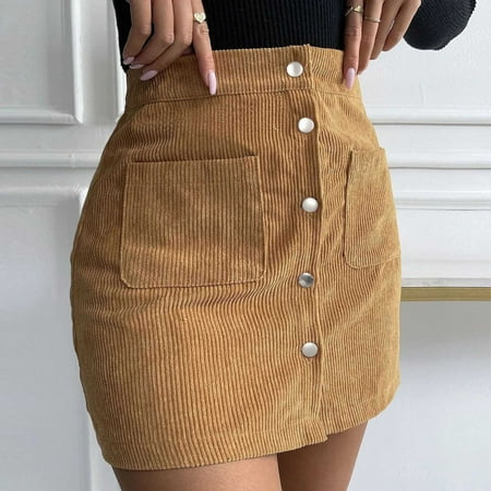 Usdian Graduation Dress Casual Dresses Womens Summer Outfits Womens Summer Outfits Lightweight Trendy Solid for Casual Wear Yellow L Summer Clearance Sale