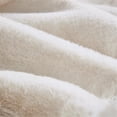 thumbnail image 2 of Croscill Sable Solid Faux Fur Throw in Ivory, 2 of 6