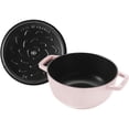 thumbnail image 6 of Staub Cast Iron Essential French Oven, Dutch Oven, 5-quart, serves 5-6, Made in France - Peony Pink, 6 of 7