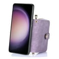 thumbnail image 6 of ShellTech Mobile Cover, 2-in-1 Large Capacity Wallet Case Compatible with Samsung Galaxy S23 Case Premium PU Leather Wallet Phone Case,Purple, 6 of 11