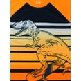 thumbnail image 3 of Wonder Nation Boys Short Sleeve Pajamas Set Dino, 2-Pack, Sizes 4-18 & Husky, 3 of 3