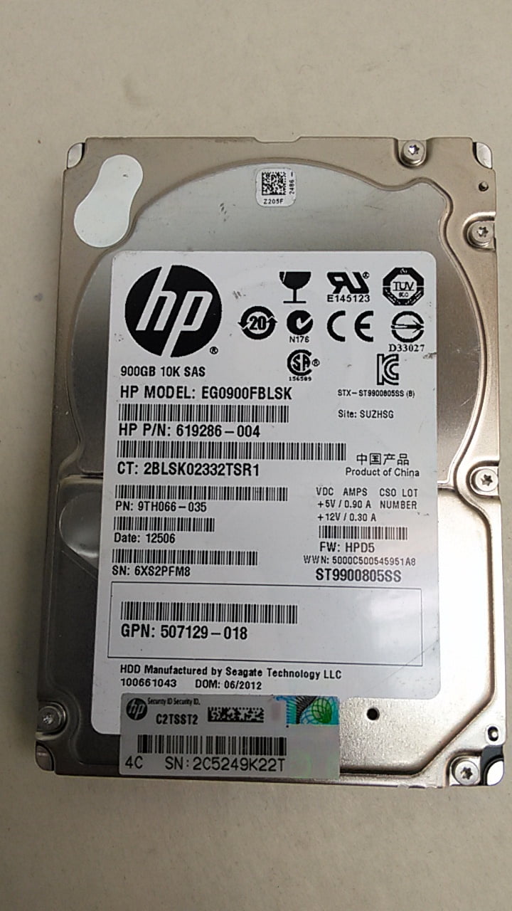 Disco Rigido Seagate Savvio 10K.5 ST9900805SS 900GB 10K 64MB SAS-2 2.5