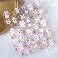 thumbnail image 2 of Bear Flower Nail Art Stickers Decals Banana Cherry Fruit Nail Art Sticker 3D Self Adhesive DIY Design Fashion Trend Glamour (2 Sheets), 2 of 4