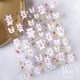 thumbnail image 2 of Bear Flower Nail Art Stickers Decals Banana Cherry Fruit Nail Art Sticker 3D Self Adhesive DIY Design Fashion Trend Glamour (2 Sheets), 2 of 4