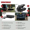 thumbnail image 4 of Yakima EXO SwingBase Hitch Base Rack & EXO GearLocker Car Rooftop Cargo Carrier Box, Black, 4 of 11
