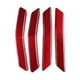 thumbnail image 2 of Tira protectora para puerta de coche, 4 Uds., antiarañazos, delantera y trasera, antichoque para el modelo Y Rojo kusrkot Tira protectora de puerta, 2 of 8