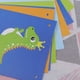 thumbnail image 4 of KAKOWELY Pancarta de papel de feliz cumpleaños para bebé, serpentina de cola de pez con temática de dinosaurio, decoraciones navideñas para fiesta, 4 of 4
