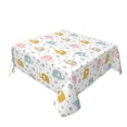 thumbnail image 2 of Wukai Little Elephant Waterproof Tablecloth for Kitchen Dining, Fits Square Tables for 2-4 Seats -60"x60", 2 of 7