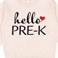 thumbnail image 3 of Inktastic Hello Pre-k Toddler Sweatshirt, 3 of 4