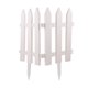 thumbnail image 2 of Sets White Plastic Fence Durable Garden Picket Fence Useful Lawn Edging, 2 of 5