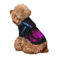 thumbnail image 5 of Haiem Futuristic Purple Panther A、 for Winter Dog Hoodie Sweatshirts with Pockets Warm Dog Clothes for Small Dogs Chihuahua-X-Large, 5 of 7