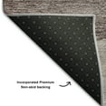 thumbnail image 3 of Addison Rugs Mayfield Washable Transitional Art Deco Mocha Rectangle Rug, 1'8" x 2'6", 3 of 5