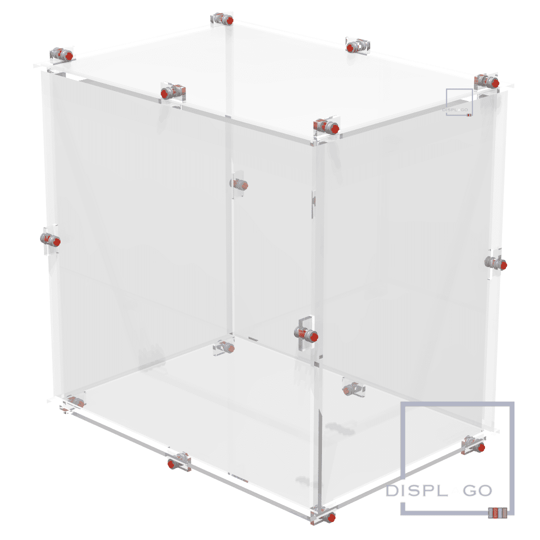 Display Case for LEGO® 43021 Nike™ Dunk Trickshot (Clear base)