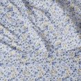 thumbnail image 3 of ZMLEVE Lightweight Super Soft Easy Care Microfiber Bed Sheet Set with 14" Deep Pockets - Twin, Blue Floral, 3 of 6