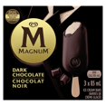 thumbnail image 1 of Magnum Dark Chocolate Ice Cream Bars, 3 x 85 mL, 1 of 7