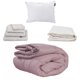 thumbnail image 1 of Edredón Individual + Juego de Sábanas Softy + Protector de Colchón + Almohada One DICASA Homy, 1 of 7