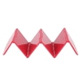 thumbnail image 1 of Taco Rack Tray for Restaurant Kitchen Party - Red, Dishwasher and Microwave Safe, 1 of 11
