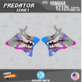 thumbnail image 2 of Kalair GFX Graphics Kit for Yamaha YZ125 (2006-2007) Predator Series, 2 of 5