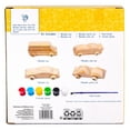 thumbnail image 6 of Hello Hobby Multicolor Paint Your Own Wooden Vehicles, Arts & Craft Kits, 6 of 6