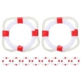 thumbnail image 2 of Decorative Swim Ring Models 10Pcs Red Plastic for Decoration Photo Props Bathtub Playtime, 2 of 5