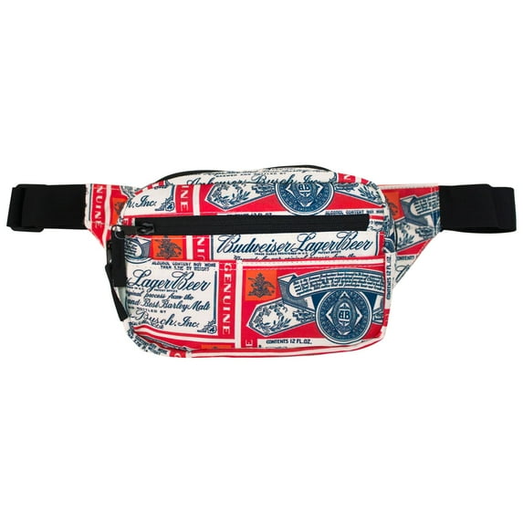 Budweiser Label Fanny Pack