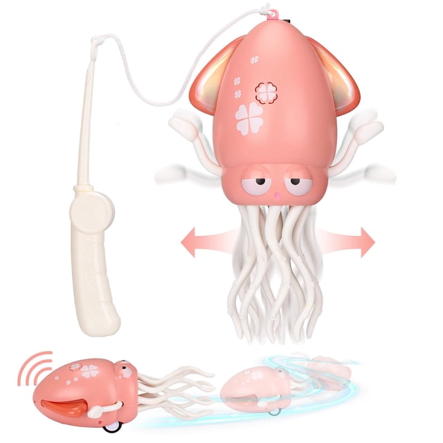 Juguete para bebé Dancing Squid Palksky Magic Electric Octopus, rosa