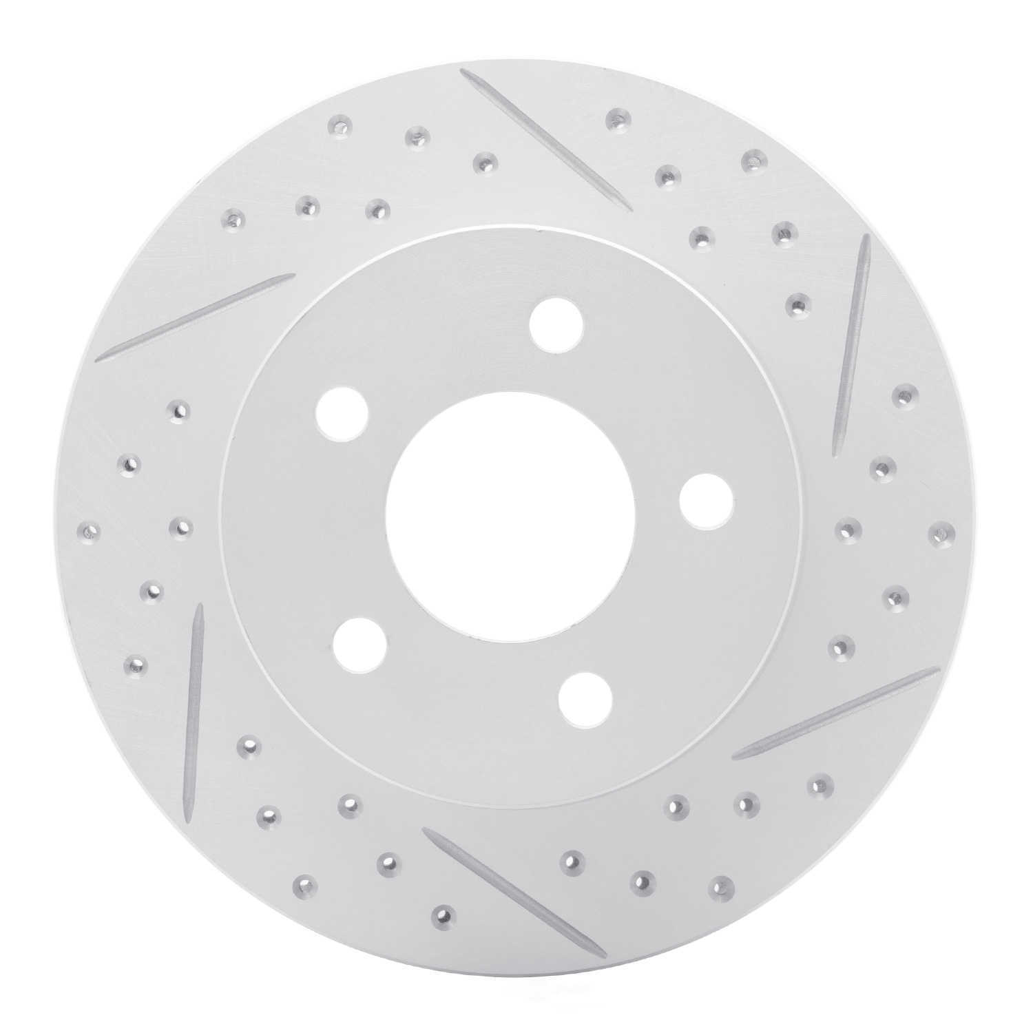 Dynamic Friction Company 830-42022R DFC Geoperformance Rotor - Drilled and Slotted