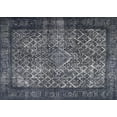 thumbnail image 1 of Ahgly Company Machine Washable Indoor Rectangle Traditional Roman Silver Gray Area Rugs, 8' x 10', 1 of 7