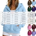 thumbnail image 3 of vigerkar Womens Quarter Zip Pullover Casual Long Sleeve Sweatshirts Half Zip Hoodie 2026 Trendy Fall And Winter Clothes (Coffee, M), 3 of 9