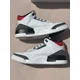 thumbnail image 2 of Ni - ke Jordan 3 Denim Fire Red, 2 of 5