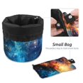 thumbnail image 4 of PhooArto Large Barrel Drawstring Makeup Bag, Colorful Galaxy Travel Cosmetic Bag Portable Make Up Organizer Bag, 4 of 6
